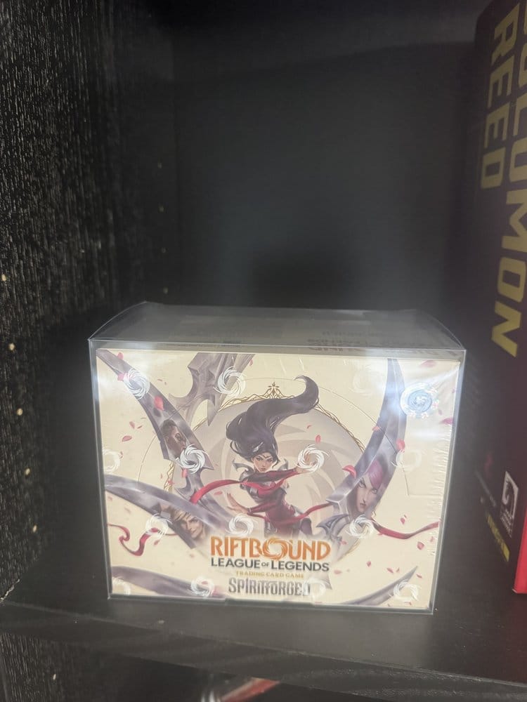 Evoretro League of Legends TCG Origins Booster Display Box Evoretro PET 5er-Pack Gehäuse