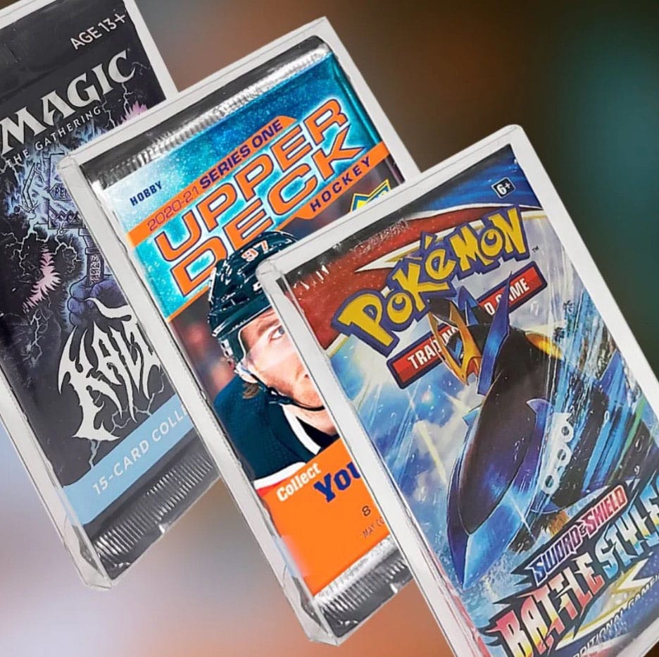 Evoretro Magic Yu-Gi-Oh Booster Karten PET Gehäuse 10er-Pack