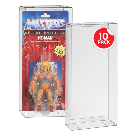 Evoretro Masters of the Universe Origins Power Posing (Carded) Box PET 10er-Pack für Figuren