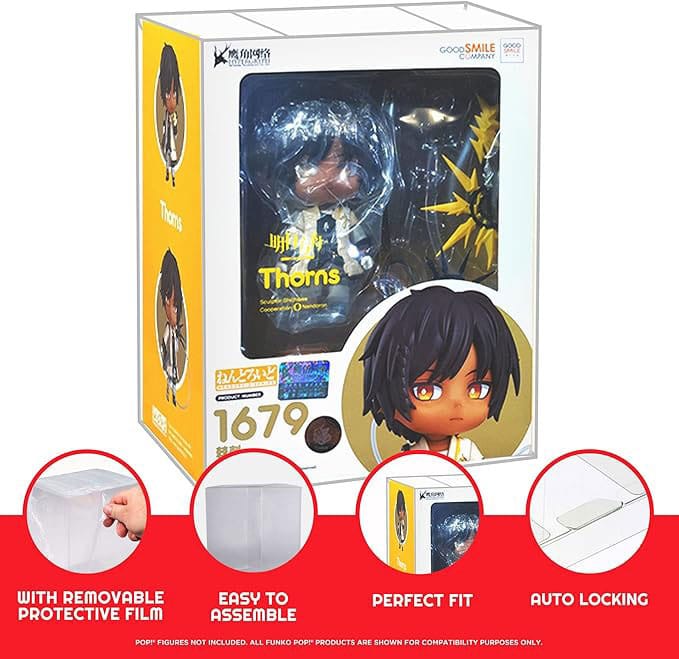 Evoretro Nendoroid PET Gehäuse 10er-Pack für Actionfiguren