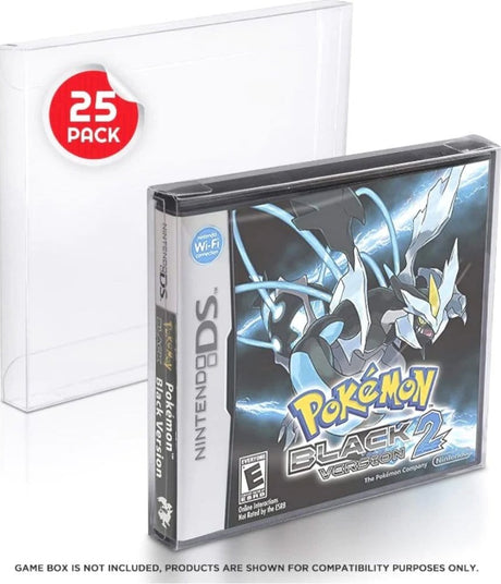 Evoretro Nintendo DS Spiele Gehäuse PET 25er-Pack