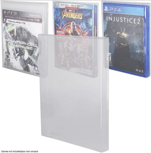 Evoretro Nintendo XBOX One/PS3/PS4 Spiele für PET Gehäuse 25er-Pack