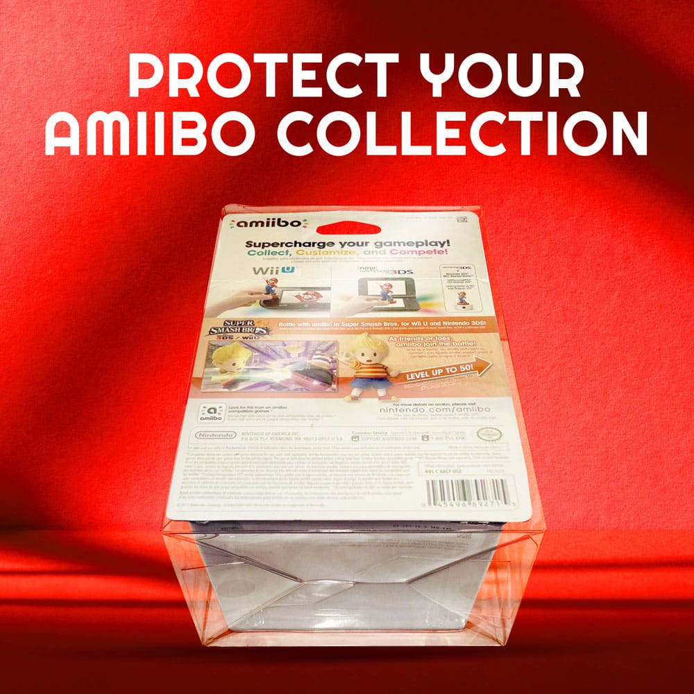 Evoretro Pet Gehäuse 10er-Pack Für Amiibo Figuren