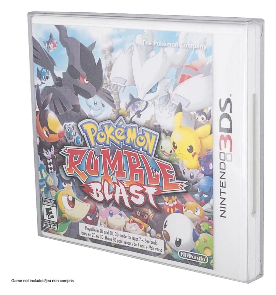 Evoretro Pet Gehäuse 25er-Pack Für 3DS (NTSC) Spiele