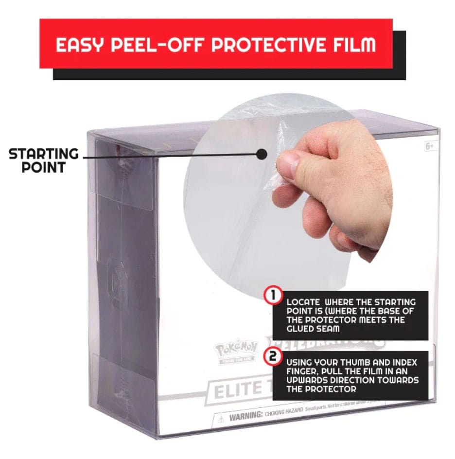 Evoretro Pet Gehäuse 5er-Pack Für Booster Boxen Elite Trainer Boxen Ver. 2