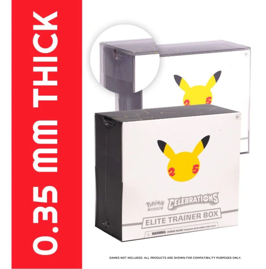Evoretro Pet Gehäuse 5er-Pack Für Booster Boxen Elite Trainer Boxen Ver. 2