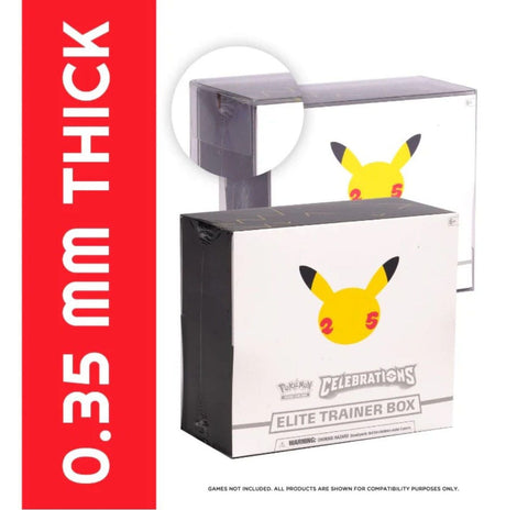 Evoretro Pet Gehäuse 5er-Pack Für Booster Boxen Elite Trainer Boxen Ver. 2