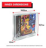 Evoretro PlayStation 1 Acrylgehäuse 2er-Pack