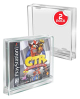 Evoretro PlayStation 1 Acrylgehäuse 2er-Pack