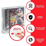 Evoretro PlayStation 1 Acrylgehäuse 2er-Pack