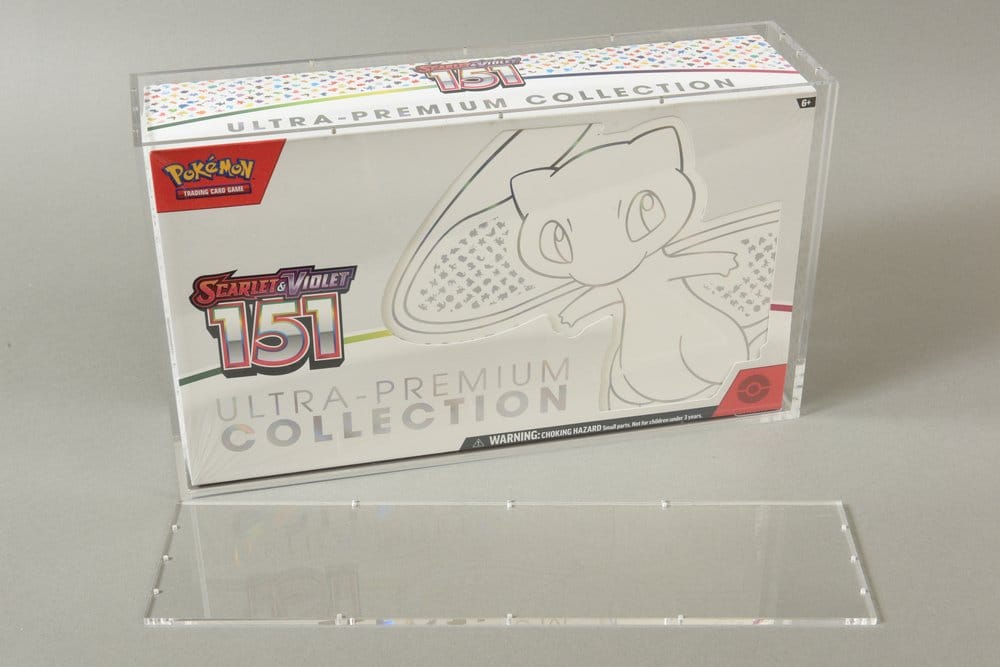 Evoretro Pokemon 151 Mega Charizard X UPC Box Für Und Evoretro Acryl Display Case