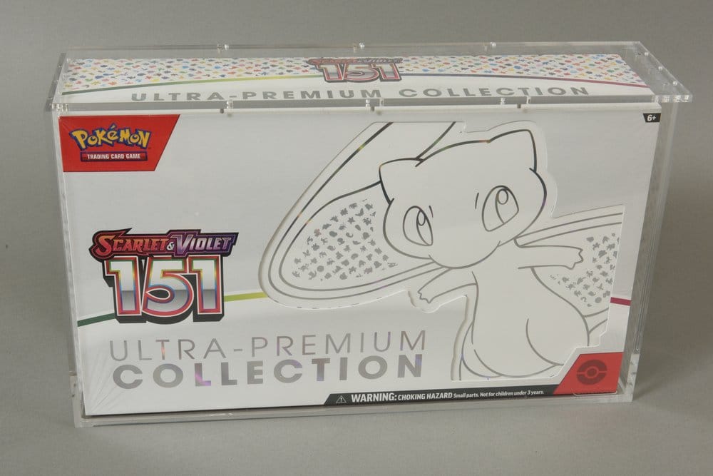 Evoretro Pokemon 151 Mega Charizard X UPC Box Für Und Evoretro Acryl Display Case