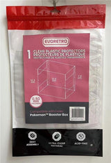 Evoretro Pokémon Booster Box für Evoretro PET Gehäuse 1er-Pack
