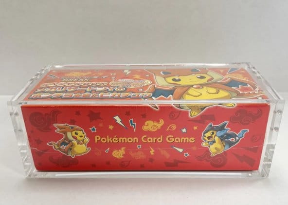 Evoretro Pokémon Center Japanische Special Poncho Pikachu Für Evoretro Magnetisches Acryl Display Case Box
