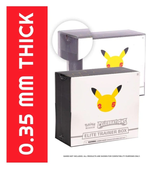 Evoretro Pokémon ETB Evoretro PET Gehäuse 1er-Pack