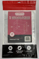 Evoretro Pokémon ETB Evoretro PET Gehäuse 1er-Pack