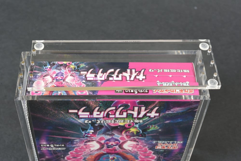 Evoretro Pokémon Große Japanische Booster Box Evoretro Acryl Display Case