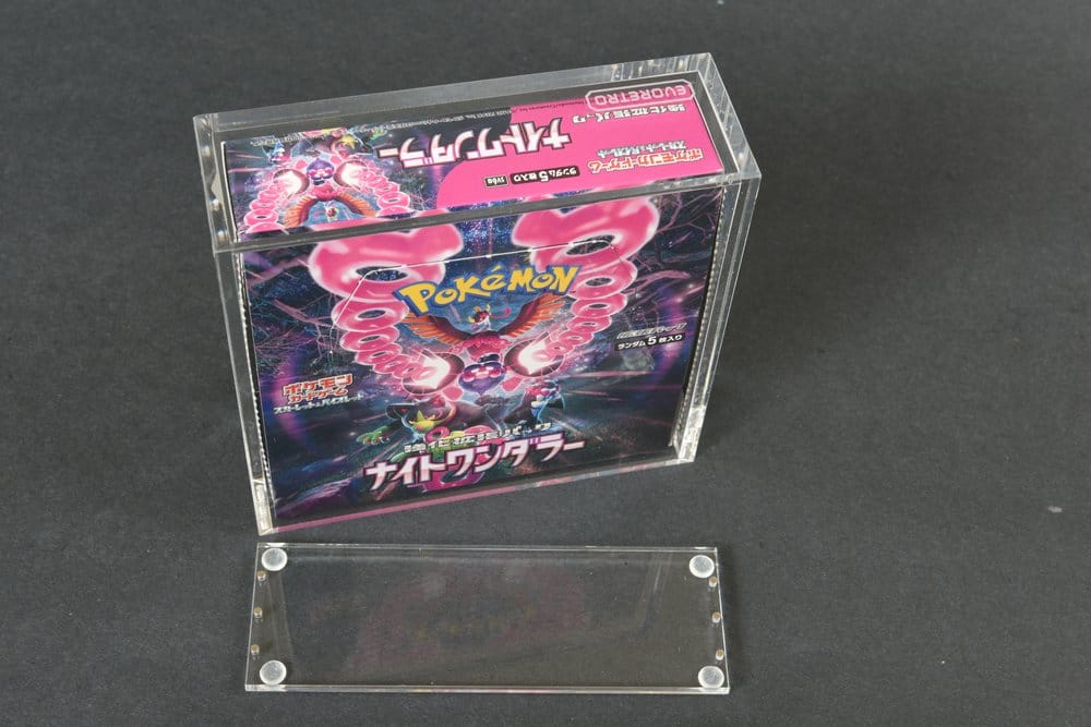 Evoretro Pokémon Große Japanische Booster Box Evoretro Acryl Display Case
