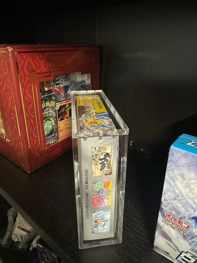 Evoretro Pokémon Große Japanische Booster Box Evoretro Acryl Display Case