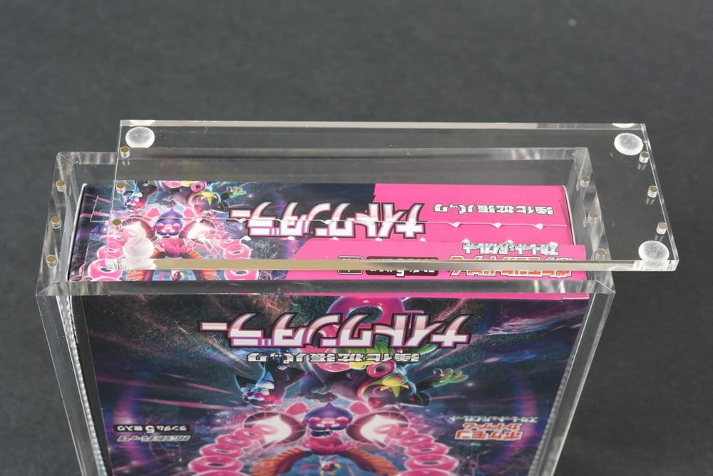 Evoretro Pokémon Große Japanische Booster Box Evoretro Acryl Display Case