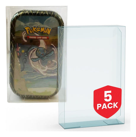 Evoretro Pokémon Small Tins Evoretro PET Gehäuse 5er-Pack