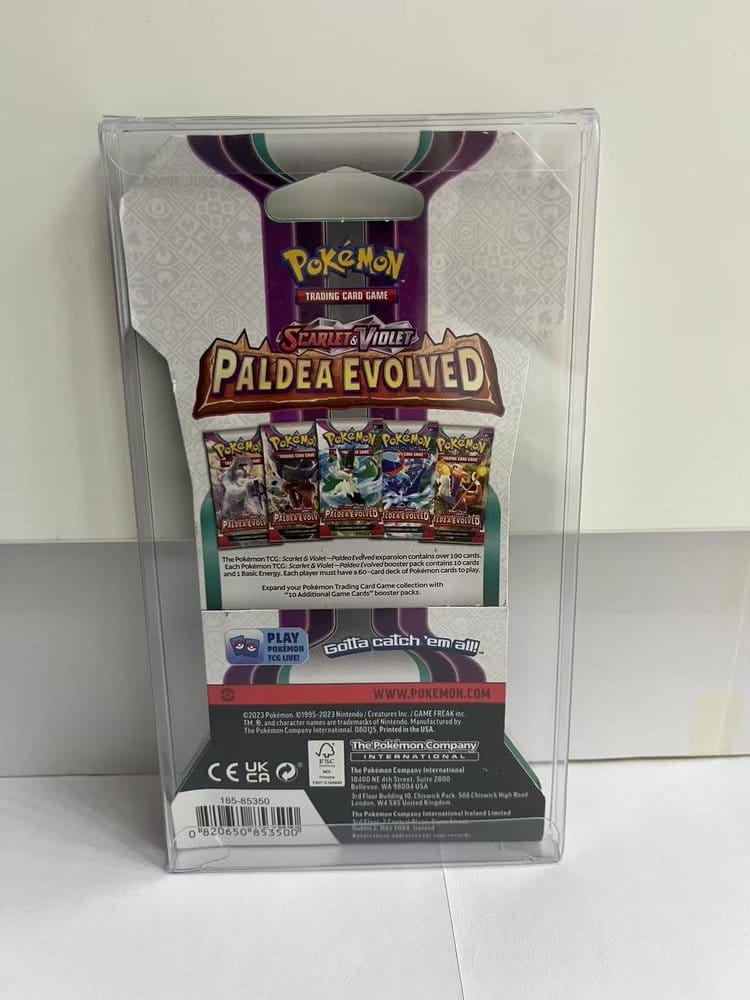 Evoretro Pokémon TCG Booster Pack für Evoretro PET mm (10er-Pack) Protektoren