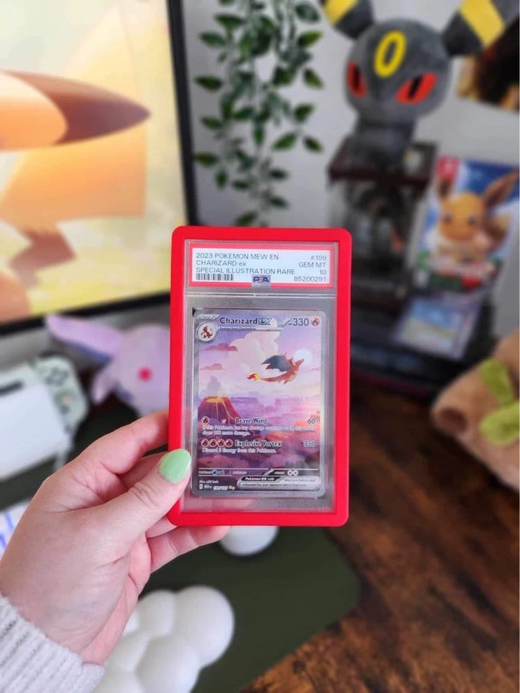 Evoretro Psa Evoretro Bumper-Schutz Für PSA Slabs Red
