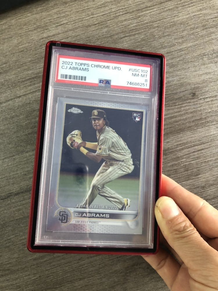 Evoretro PSA Graded Cards Slab-Schutzhüllen Für Rot