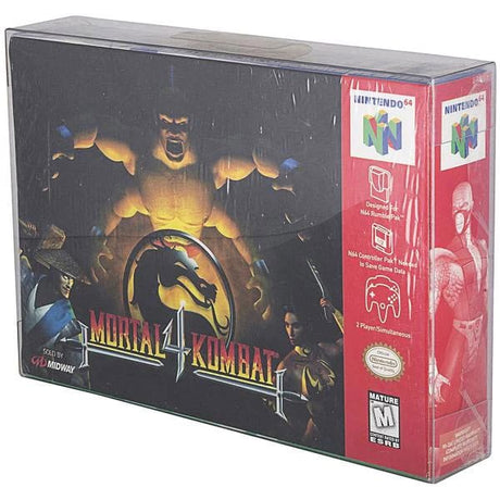 Evoretro Super Nintendo/Nintendo 64/SNES/N64 für Spiele 25er-Pack PET Geh use proper capitalization