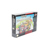 Evoretro Super Nintendo/Nintendo 64/SNES/N64 für Spiele 25er-Pack PET Geh use proper capitalization