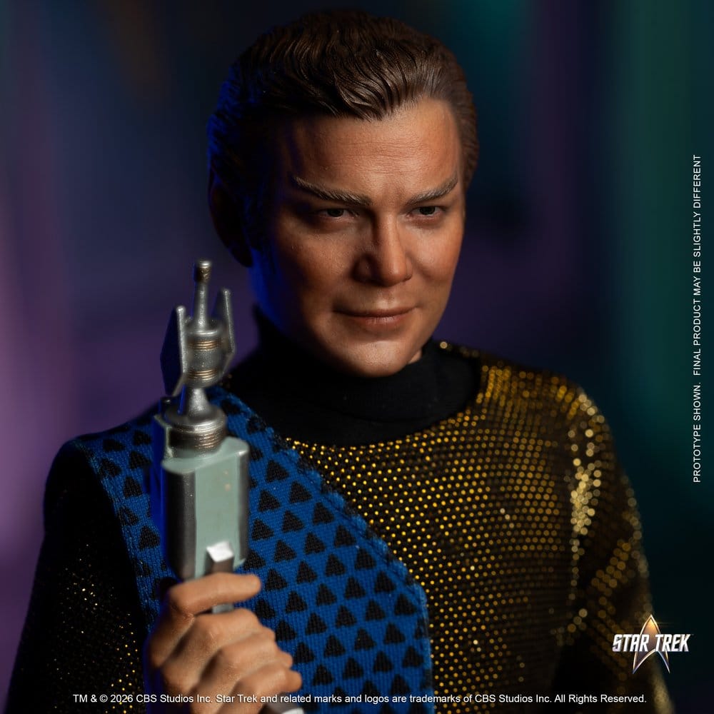EXO-6 Raumschiff Enterprise Captain James T. Kirk Romulan Disguise 1/6 Actionfigur