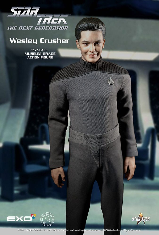 EXO-6 Raumschiff Enterprise Das nächste Jahrhundert Wesley Crusher 1/6 Actionfigur