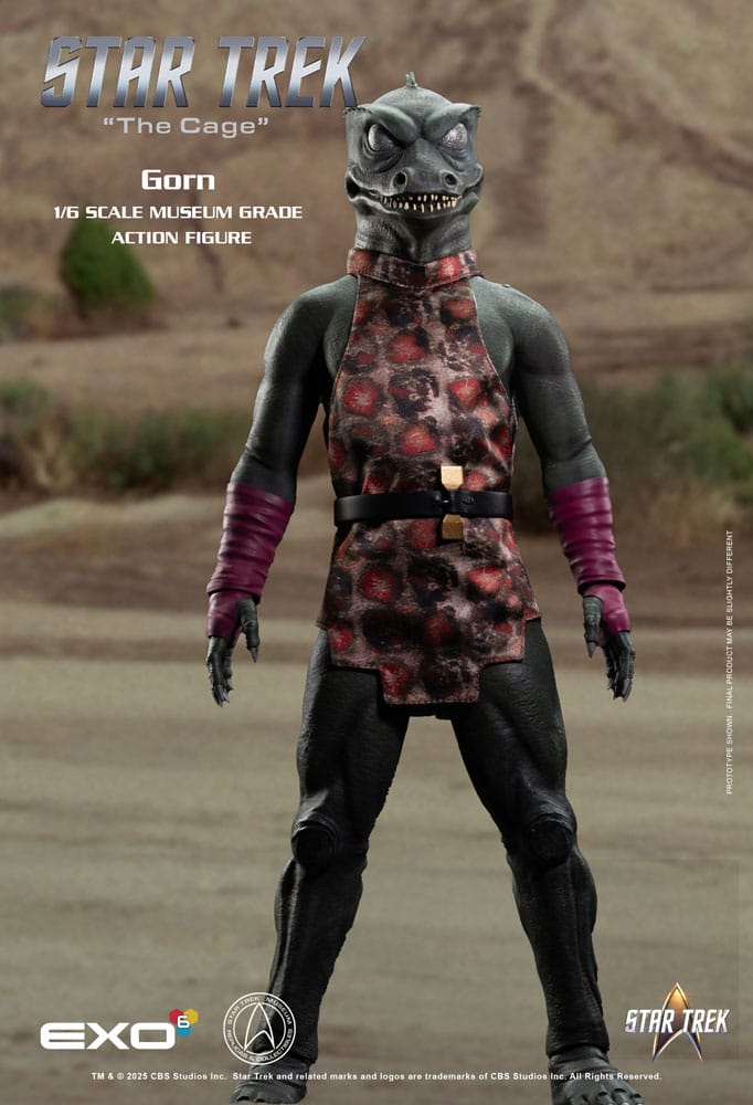 EXO-6 Raumschiff Enterprise Gorn 1/6 Actionfigur