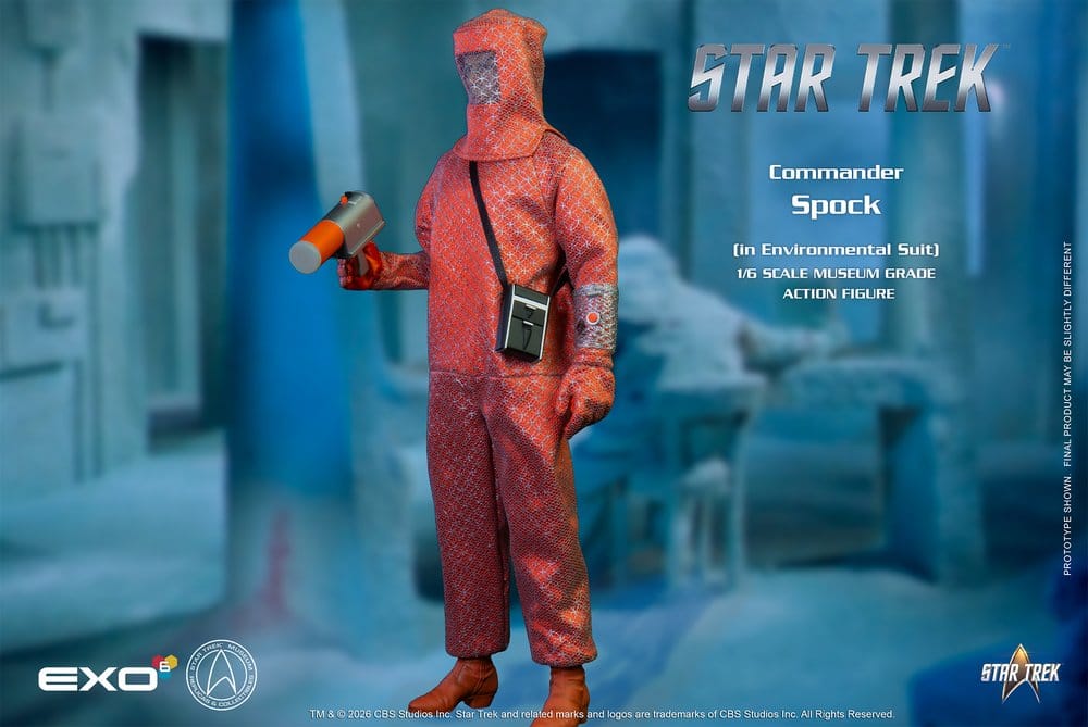 EXO-6 Raumschiff Enterprise Spock (Im Schutzanzug) 1/6 Actionfigur
