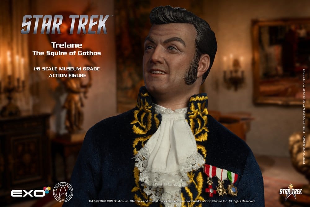 EXO-6 Raumschiff Enterprise Trelane The Squire of Gothos 1/6 Actionfigur