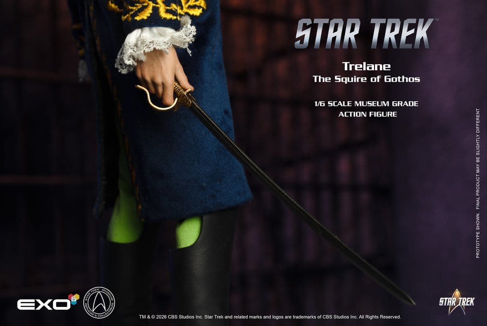 EXO-6 Raumschiff Enterprise Trelane The Squire of Gothos 1/6 Actionfigur