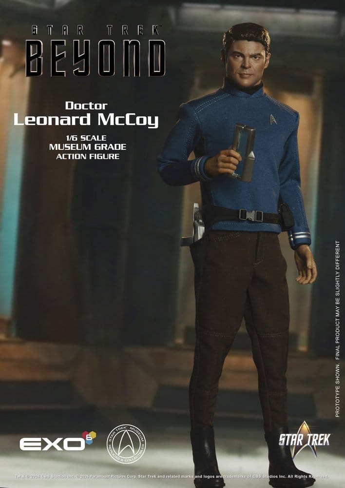 EXO-6 Star Trek Beyond Dr. ’Bones’ McCoy 1/6 Actionfigur