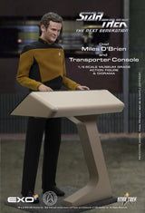 EXO-6 Star Trek Das nächste Jahrhundert Chief Miles O’Brien with Transporter Console 1/6 Actionfigur