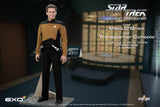 EXO-6 Star Trek Das nächste Jahrhundert Chief Miles O’Brien with Transporter Console 1/6 Actionfigur