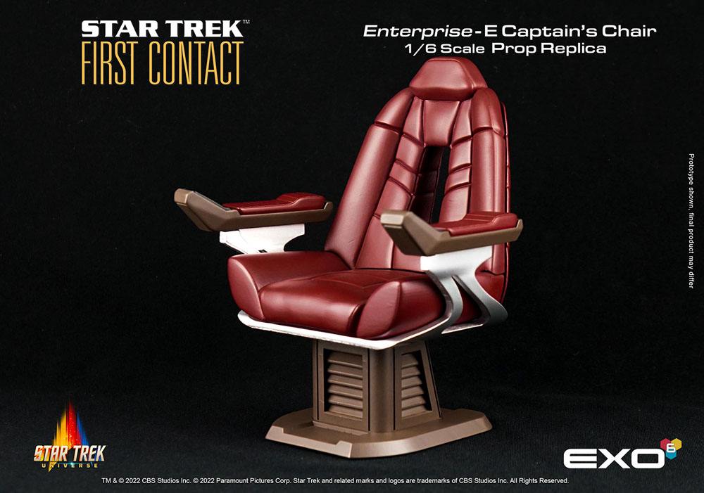 EXO-6 Star Trek Der erste Kontakt Enterprise-E Captain’s Chair 1/6 Replik