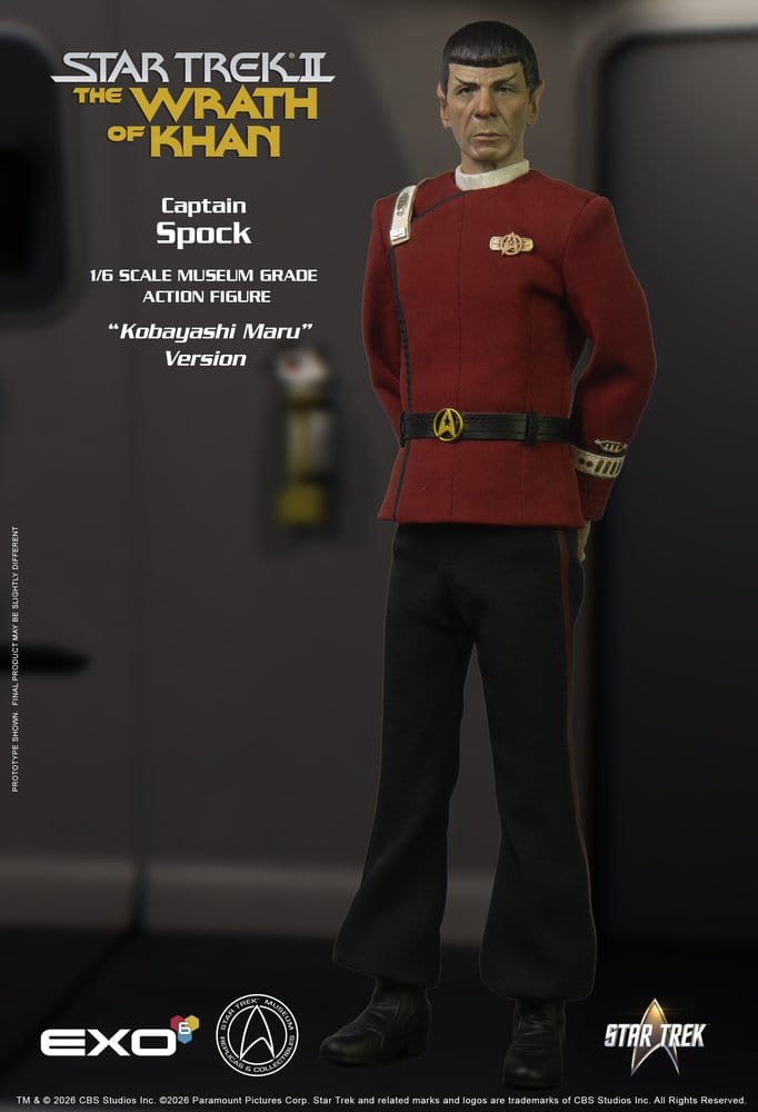 EXO-6 Star Trek Der Zorn des Khan Captain Spock Kobayashi Maru Version 1/6 Actionfigur