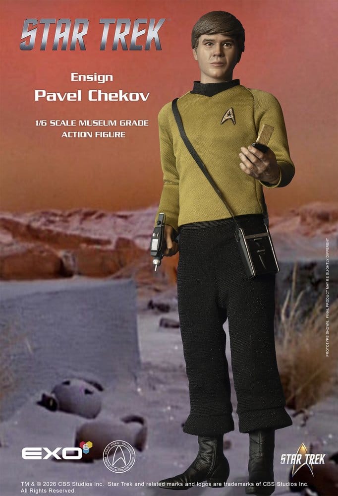EXO-6 Star Trek Die Original-Serie Ensign Pavel Chekov 1/6 Actionfigur