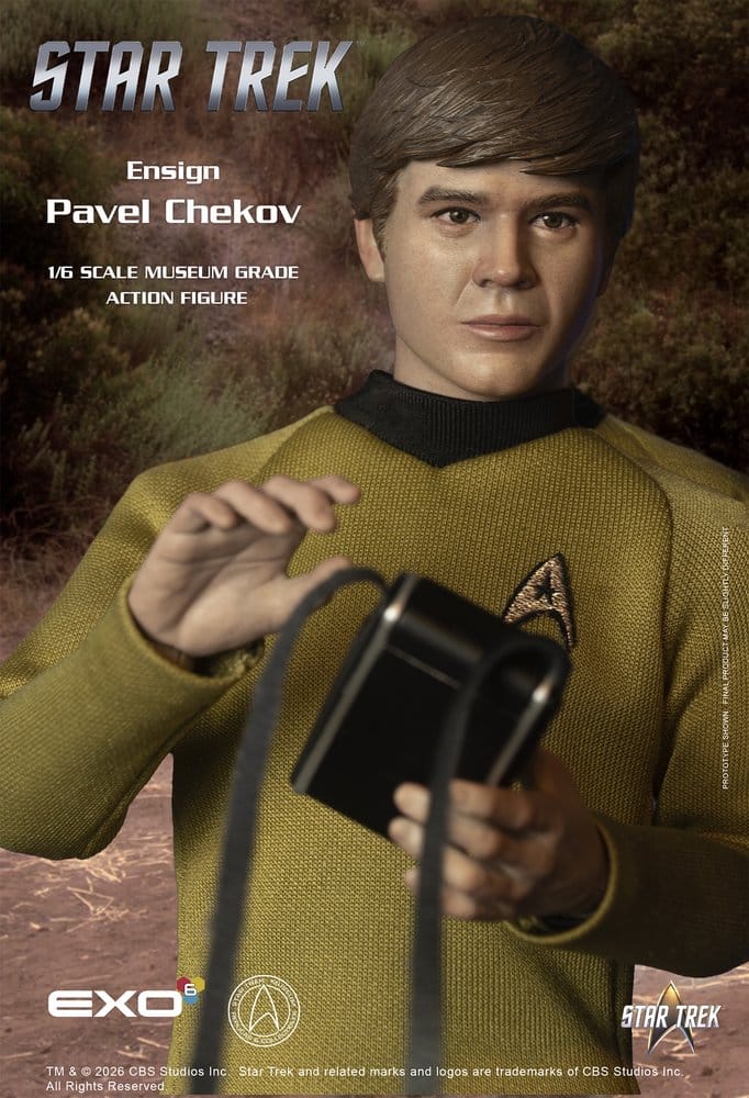 EXO-6 Star Trek Die Original-Serie Ensign Pavel Chekov 1/6 Actionfigur
