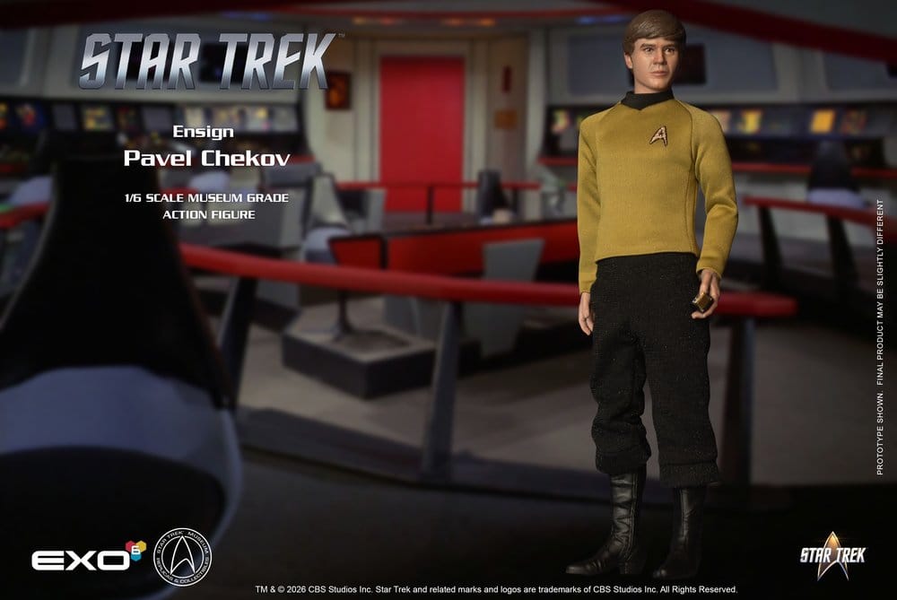 EXO-6 Star Trek Die Original-Serie Ensign Pavel Chekov 1/6 Actionfigur