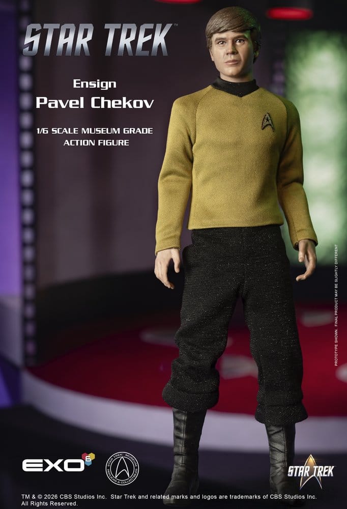 EXO-6 Star Trek Die Original-Serie Ensign Pavel Chekov 1/6 Actionfigur