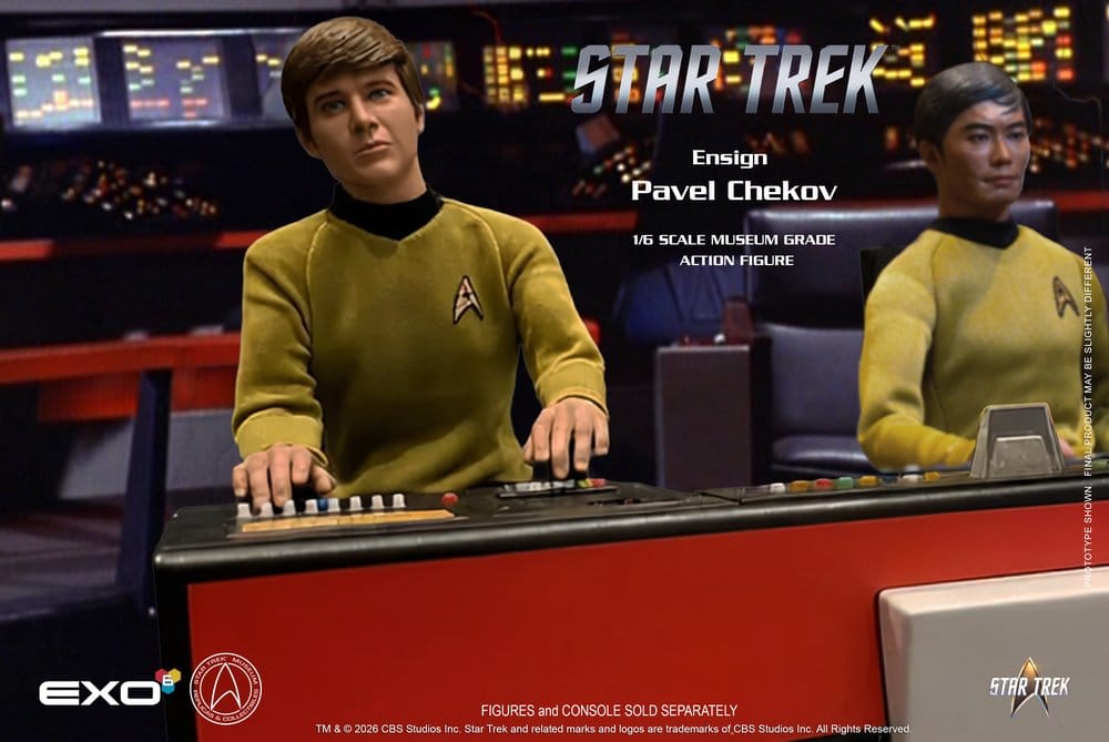 EXO-6 Star Trek Die Original-Serie Ensign Pavel Chekov 1/6 Actionfigur