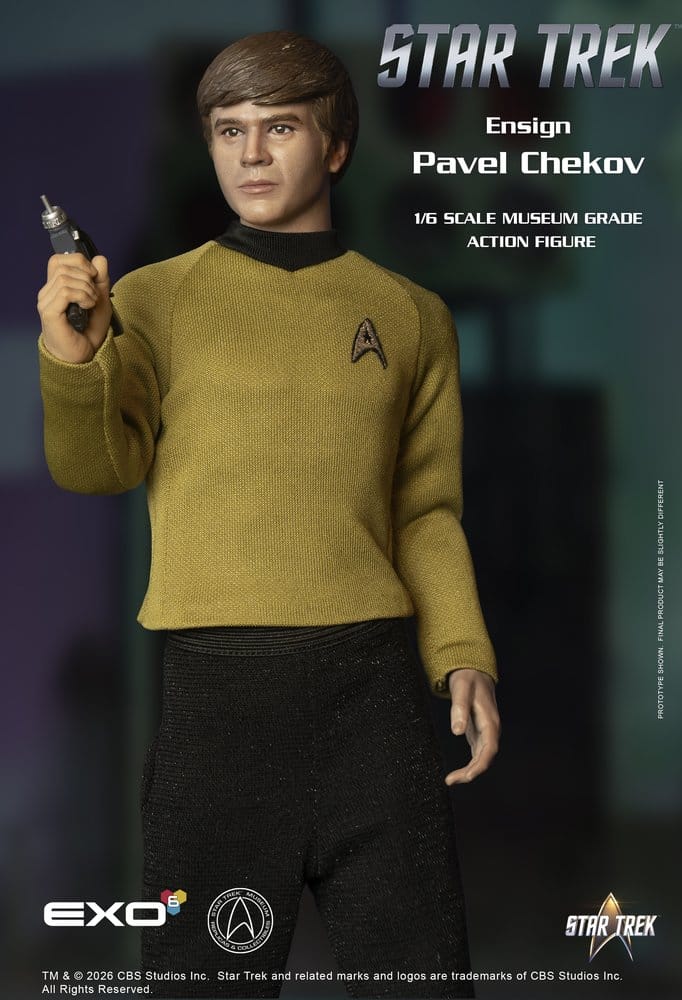 EXO-6 Star Trek Die Original-Serie Ensign Pavel Chekov 1/6 Actionfigur