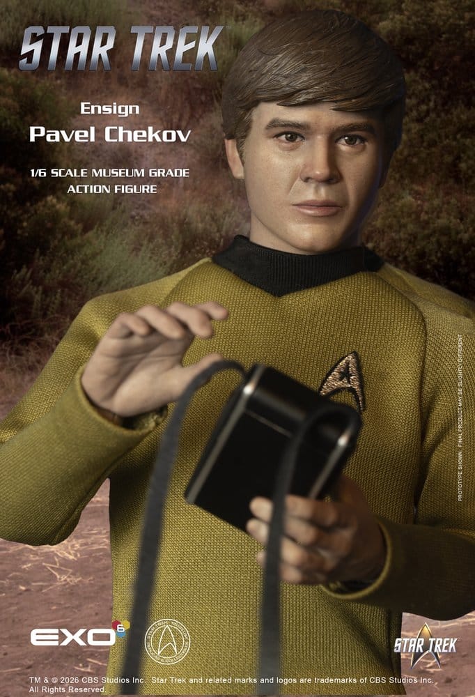 EXO-6 Star Trek Die Original-Serie Ensign Pavel Chekov 1/6 Actionfigur
