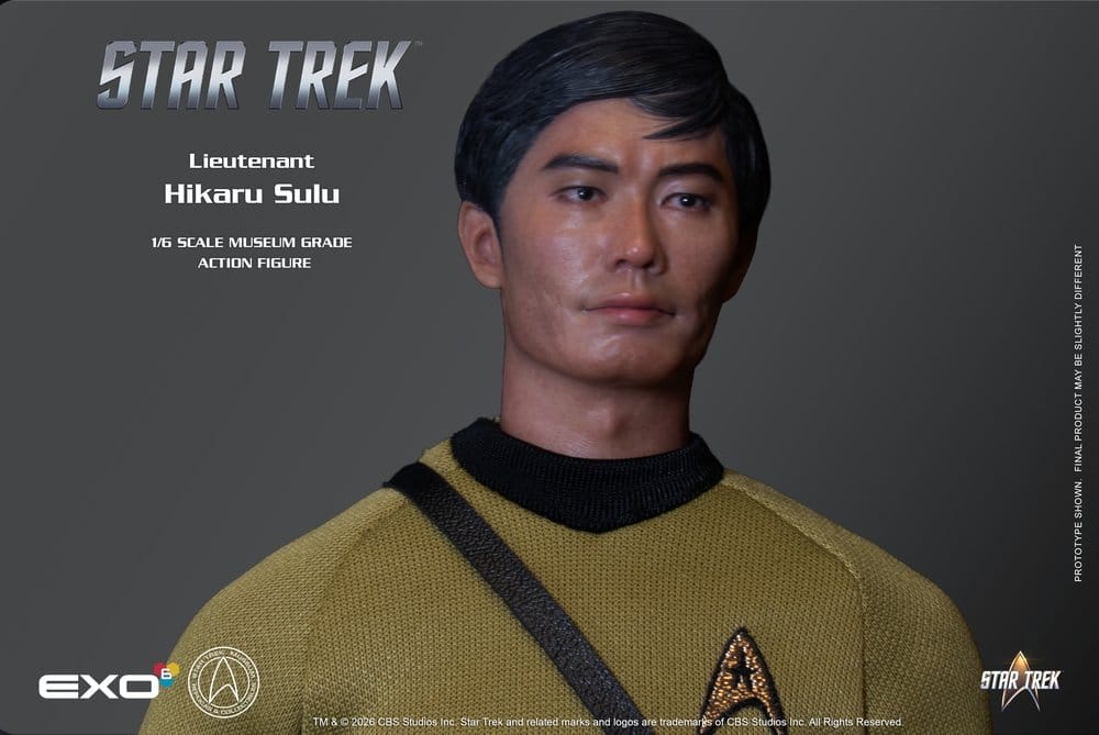 EXO-6 Star Trek Die Original-Serie Lt. Sulu 1/6 Actionfigur