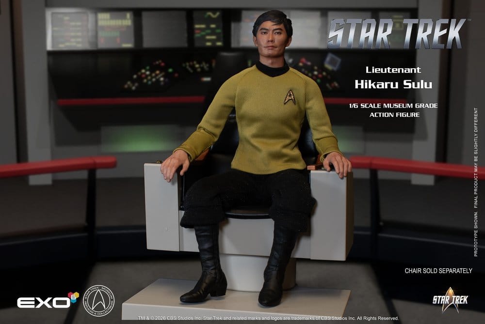 EXO-6 Star Trek Die Original-Serie Lt. Sulu 1/6 Actionfigur